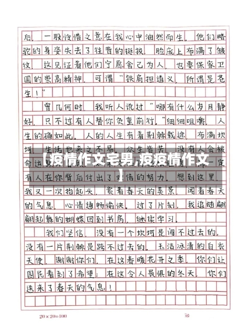 【疫情作文宅男,疫疫情作文】-第3张图片