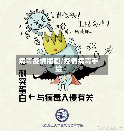 病毒疫情插画/疫情病毒手绘-第2张图片