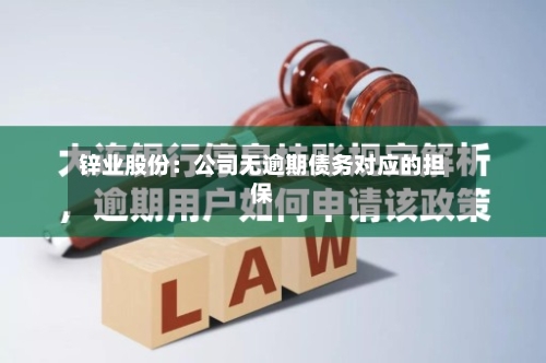 锌业股份：公司无逾期债务对应的担保