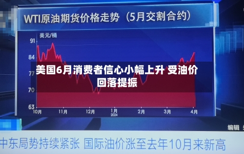 美国6月消费者信心小幅上升 受油价回落提振