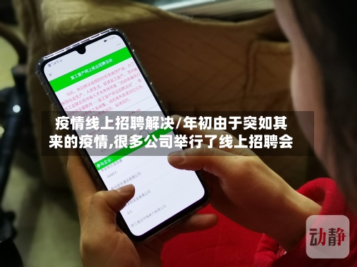 疫情线上招聘解决/年初由于突如其来的疫情,很多公司举行了线上招聘会