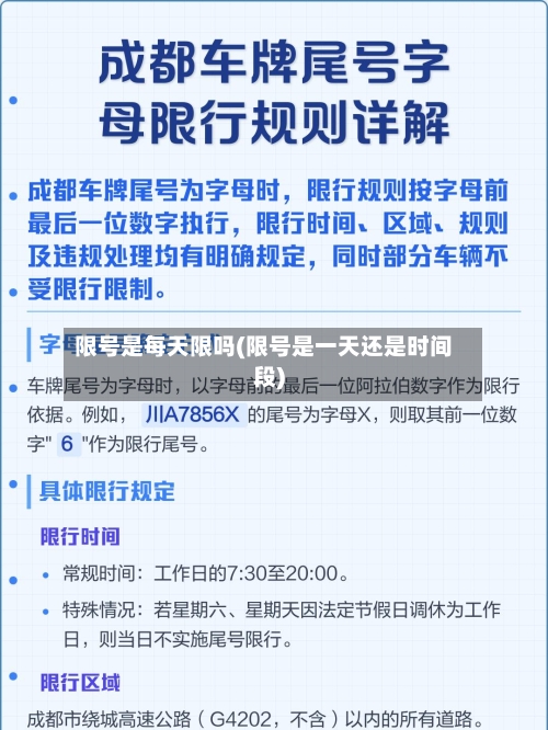 限号是每天限吗(限号是一天还是时间段)