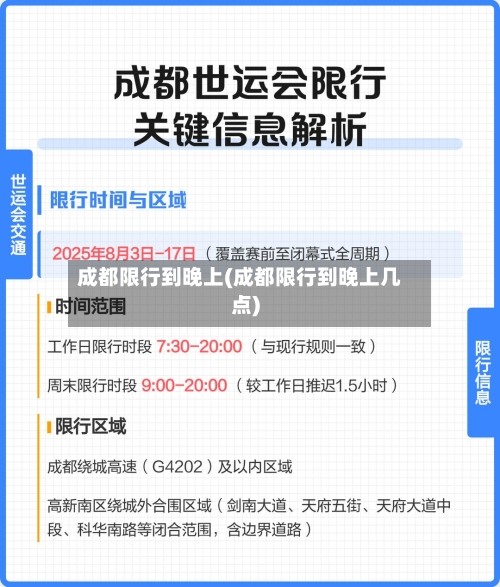 成都限行到晚上(成都限行到晚上几点)