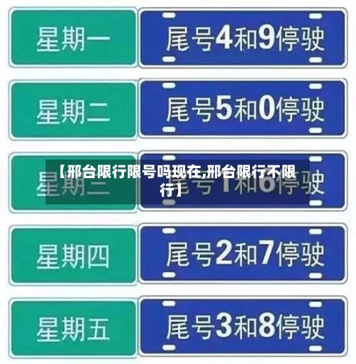 【邢台限行限号吗现在,邢台限行不限行】-第3张图片