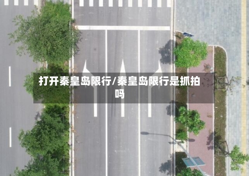 打开秦皇岛限行/秦皇岛限行是抓拍吗