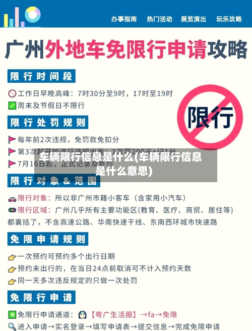 车辆限行信息是什么(车辆限行信息是什么意思)-第2张图片