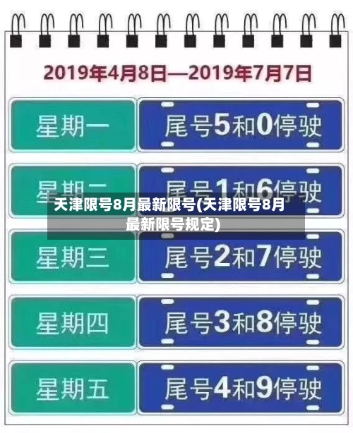 天津限号8月最新限号(天津限号8月最新限号规定)-第3张图片