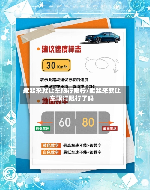 掀起来就让车限行限行/掀起来就让车限行限行了吗