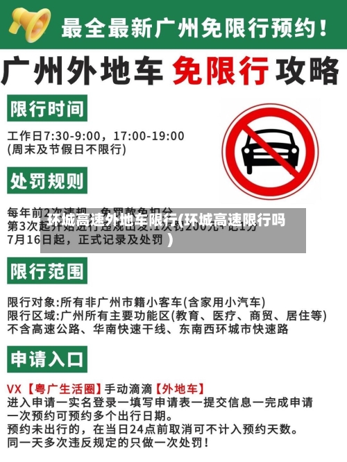 环城高速外地车限行(环城高速限行吗)