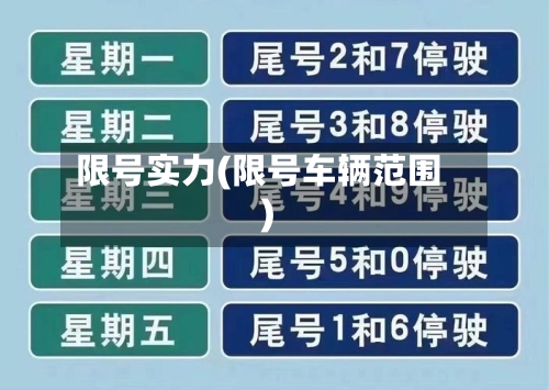 限号实力(限号车辆范围)-第3张图片
