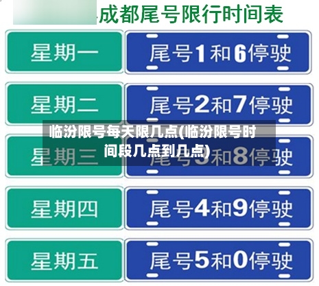 临汾限号每天限几点(临汾限号时间段几点到几点)-第2张图片