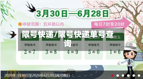 限号快递/限号快递单号查询-第2张图片