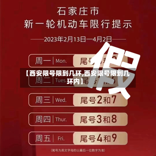 【西安限号限到几环,西安限号限到几环内】-第3张图片