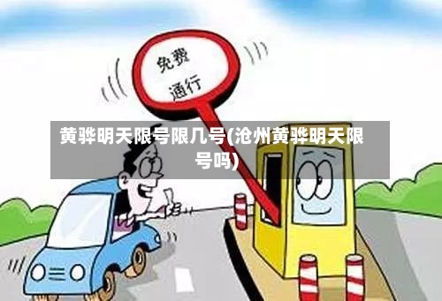 黄骅明天限号限几号(沧州黄骅明天限号吗)-第2张图片
