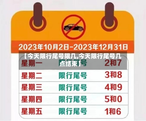 【今天限行尾号限几,今天限行尾号几点结束】