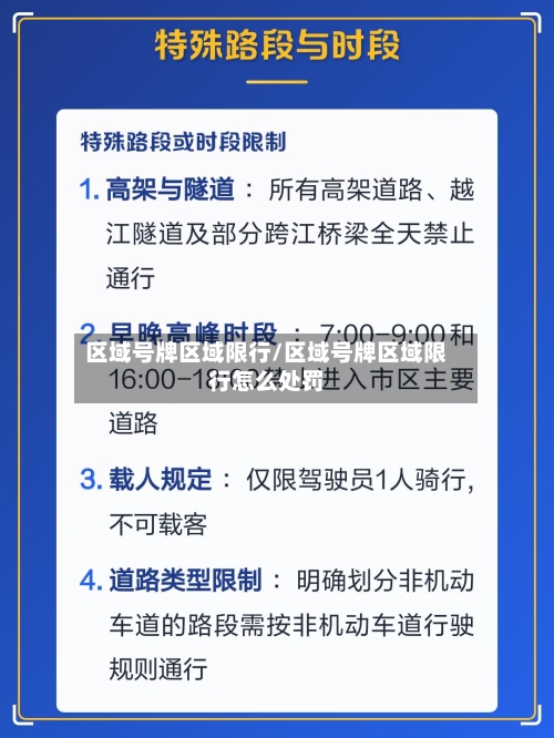 区域号牌区域限行/区域号牌区域限行怎么处罚