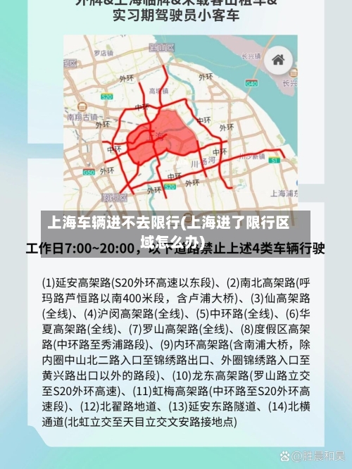 上海车辆进不去限行(上海进了限行区域怎么办)-第2张图片