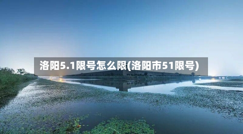 洛阳5.1限号怎么限(洛阳市51限号)-第2张图片