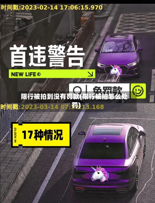 限行被拍到没有罚款(限行被拍怎么处罚)-第2张图片