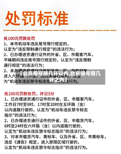 【北京限号限几环以内,北京限号限几环之内】