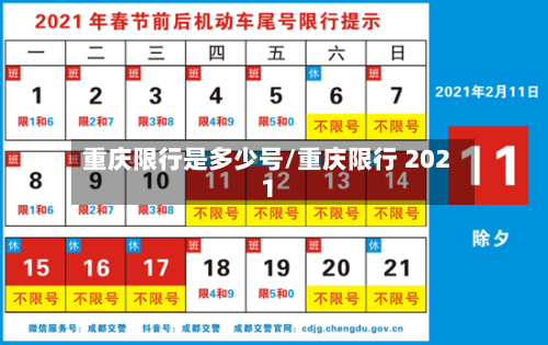 重庆限行是多少号/重庆限行 2021