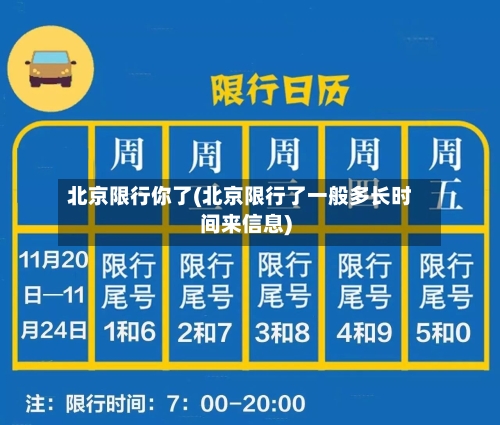 北京限行你了(北京限行了一般多长时间来信息)-第2张图片