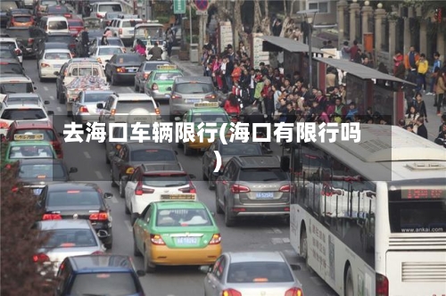 去海口车辆限行(海口有限行吗)-第2张图片