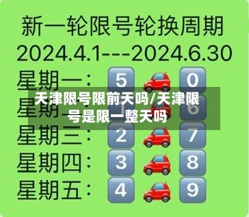 天津限号限前天吗/天津限号是限一整天吗-第2张图片