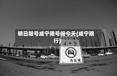 明日限号咸宁限号吗今天(咸宁限行)-第3张图片