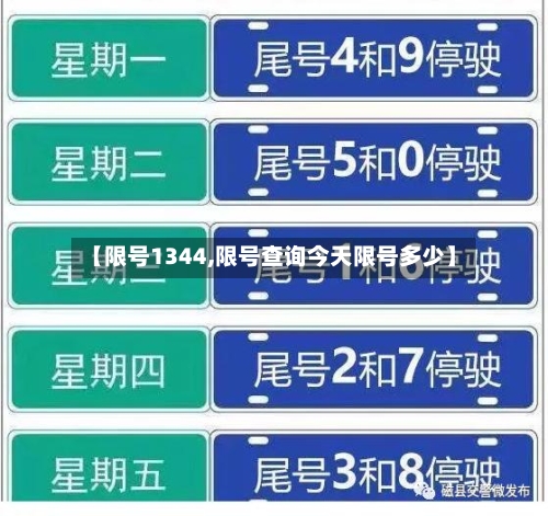 【限号1344,限号查询今天限号多少】-第2张图片