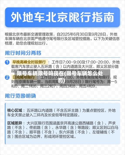 限号车辆限号吗现在(限号车辆怎么处罚)