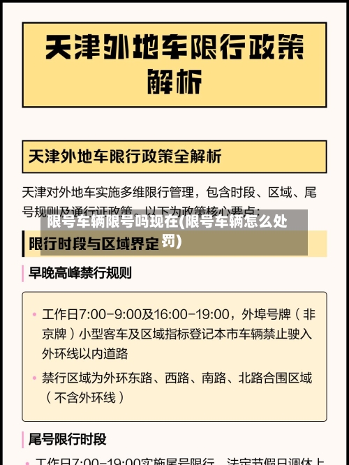 限号车辆限号吗现在(限号车辆怎么处罚)-第2张图片