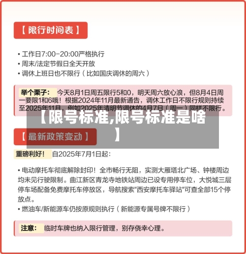 【限号标准,限号标准是啥】-第3张图片