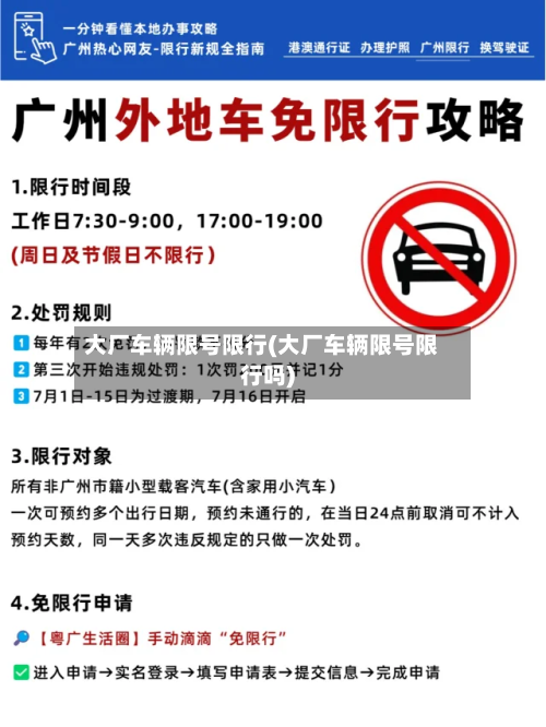 大厂车辆限号限行(大厂车辆限号限行吗)