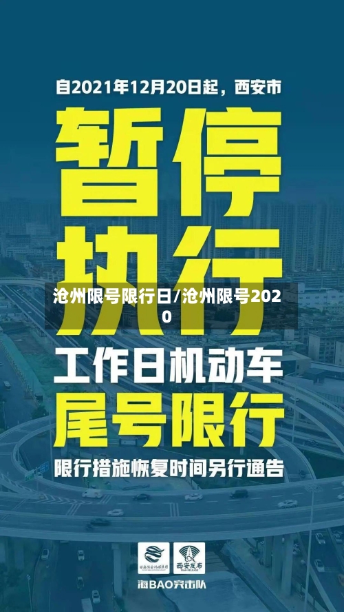 沧州限号限行日/沧州限号2020-第3张图片