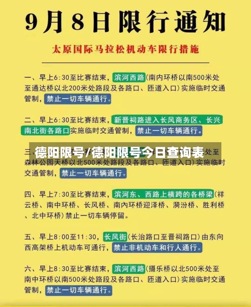 德阳限号/德阳限号今日查询表