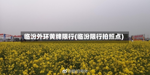 临汾外环黄牌限行(临汾限行拍照点)-第2张图片
