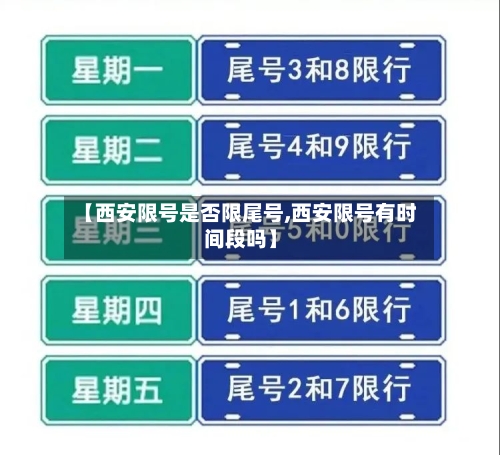 【西安限号是否限尾号,西安限号有时间段吗】-第2张图片
