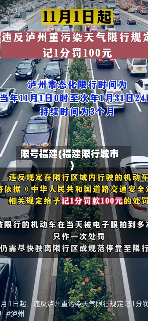 限号福建(福建限行城市)-第2张图片