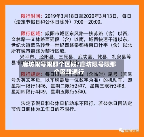 廊坊限号限那个区段/廊坊限号限那个区段通行