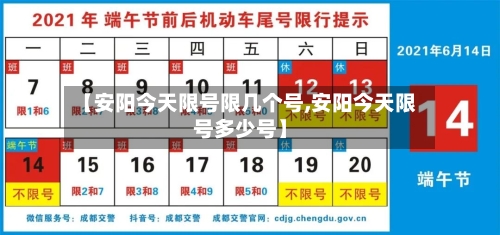 【安阳今天限号限几个号,安阳今天限号多少号】