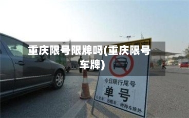 重庆限号限牌吗(重庆限号车牌)-第2张图片