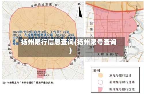 扬州限行信息查询(扬州限号查询)-第2张图片