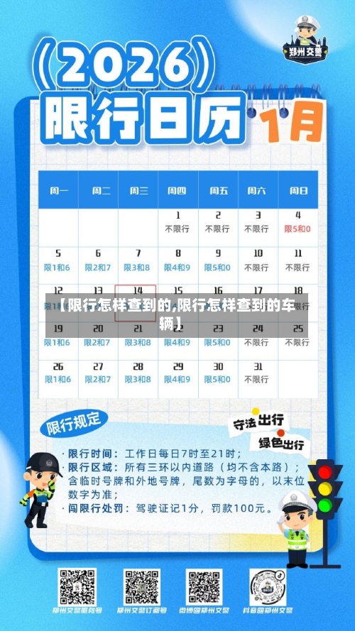 【限行怎样查到的,限行怎样查到的车辆】