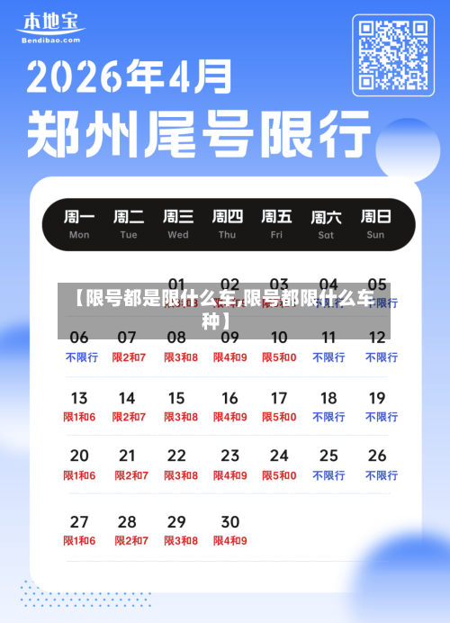 【限号都是限什么车,限号都限什么车种】