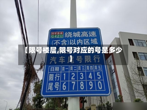 【限号楼层,限号对应的号是多少】