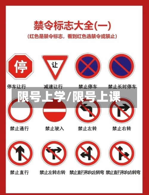 限号上学/限号上课