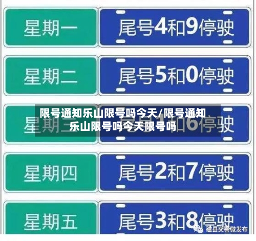 限号通知乐山限号吗今天/限号通知乐山限号吗今天限号吗-第3张图片