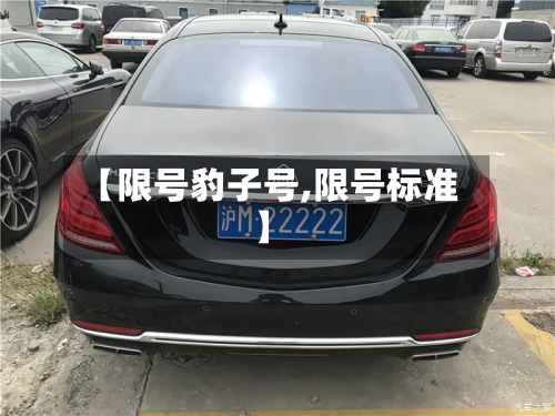 【限号豹子号,限号标准】-第3张图片