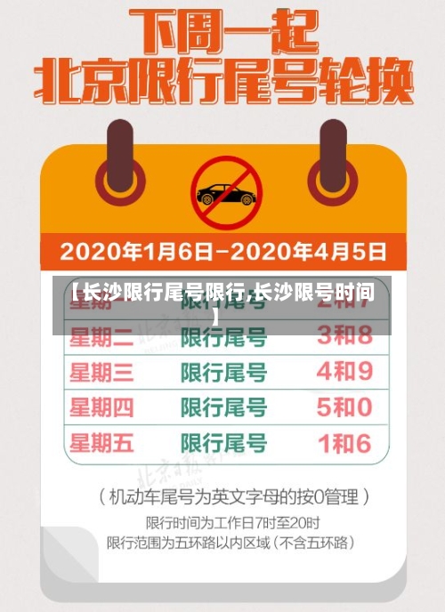 【长沙限行尾号限行,长沙限号时间】